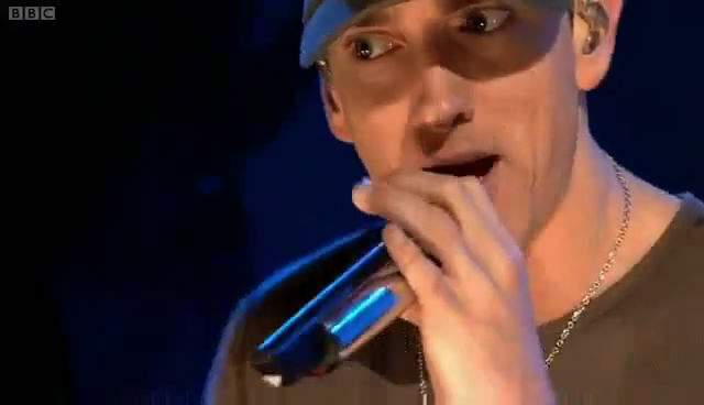 Eminem - Not Afraid, Stan & Forever Live At BBC Radio 1′s Live Lounge